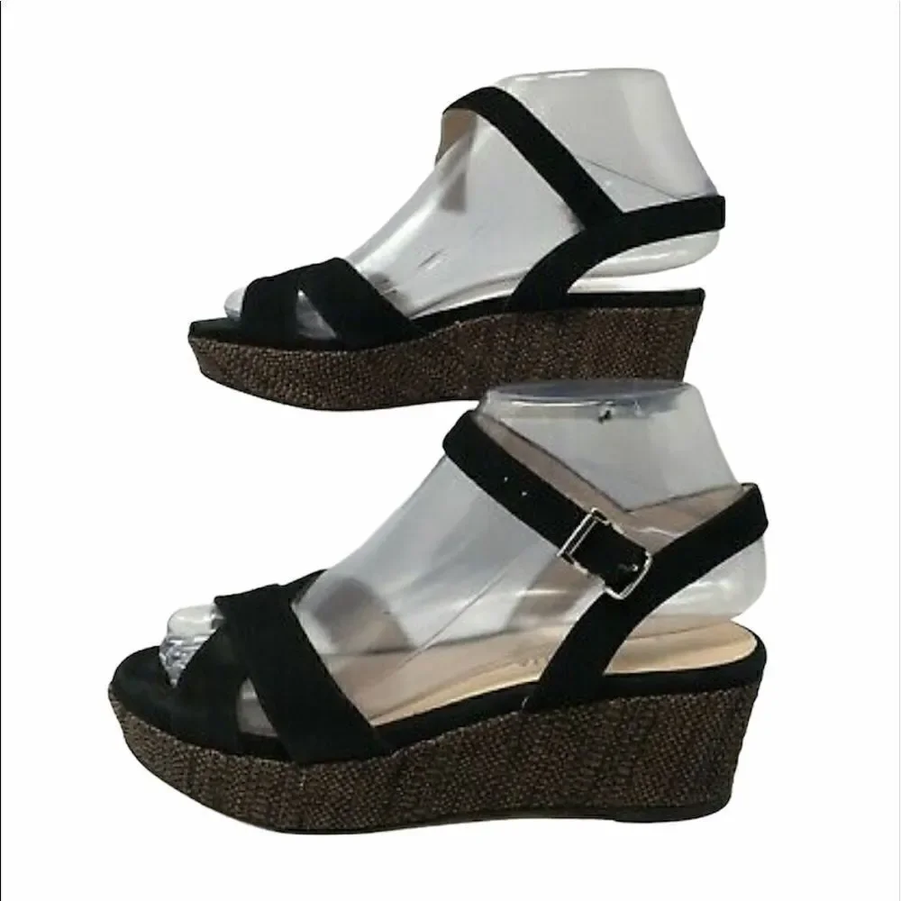 Aquatalia Marvin K Keira Platform Wedge Sandals